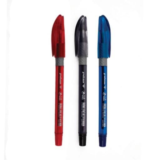 خودکار نوک 1 میلیمتری بدنه مات گریپ دار مدل سهند سفیر، بسته 5 عددی